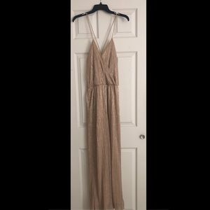 Gold Wedding Party Dress